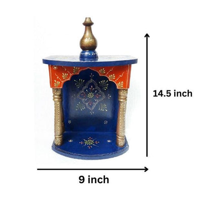 Indian Wooden Temple Small Hand Model