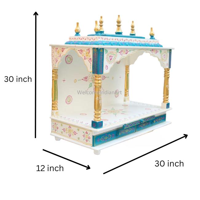 Ethnic Indian Temple / Mandir For Worship - Home