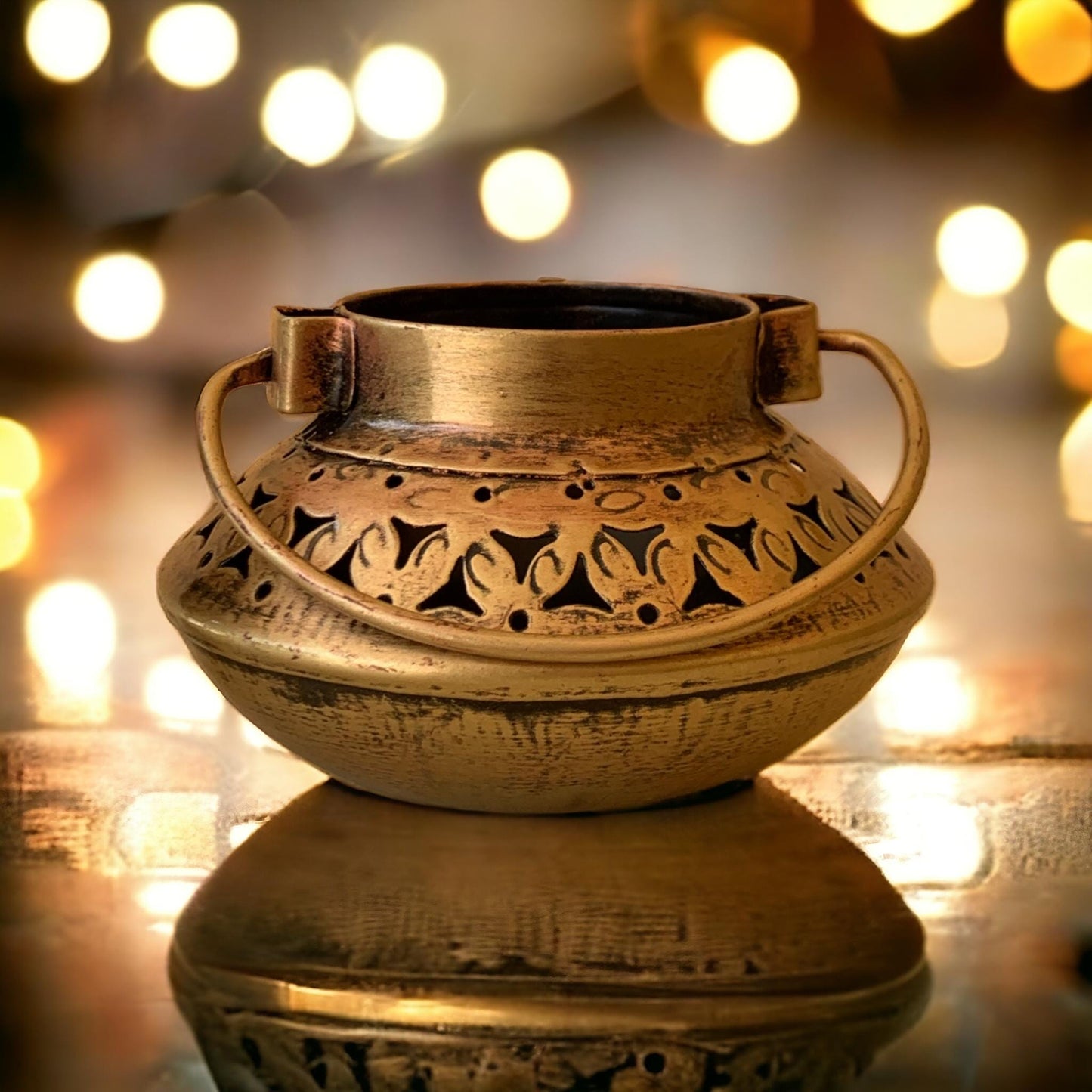 Elegant Iron Art Decor Tea