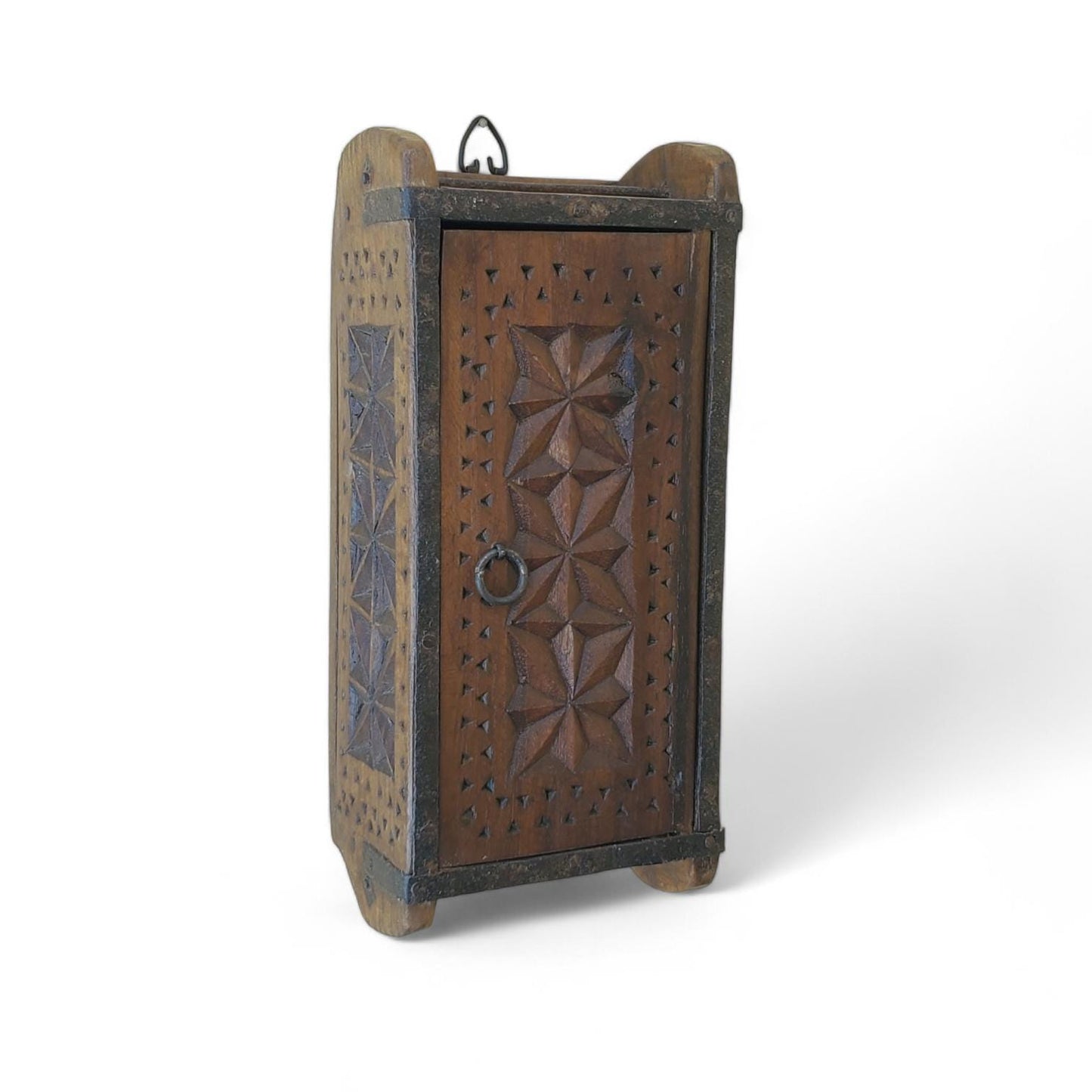 Wooden Key Holder Cabinet for Home