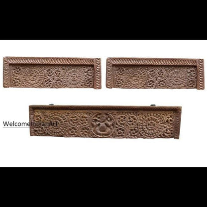 Wooden Carved Wall Hanging Panel Wood