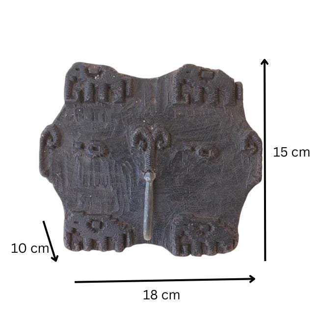 Handcrafted Rustic Wooden Key Holder with
