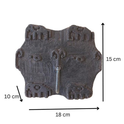 Handcrafted Rustic Wooden Key Holder with