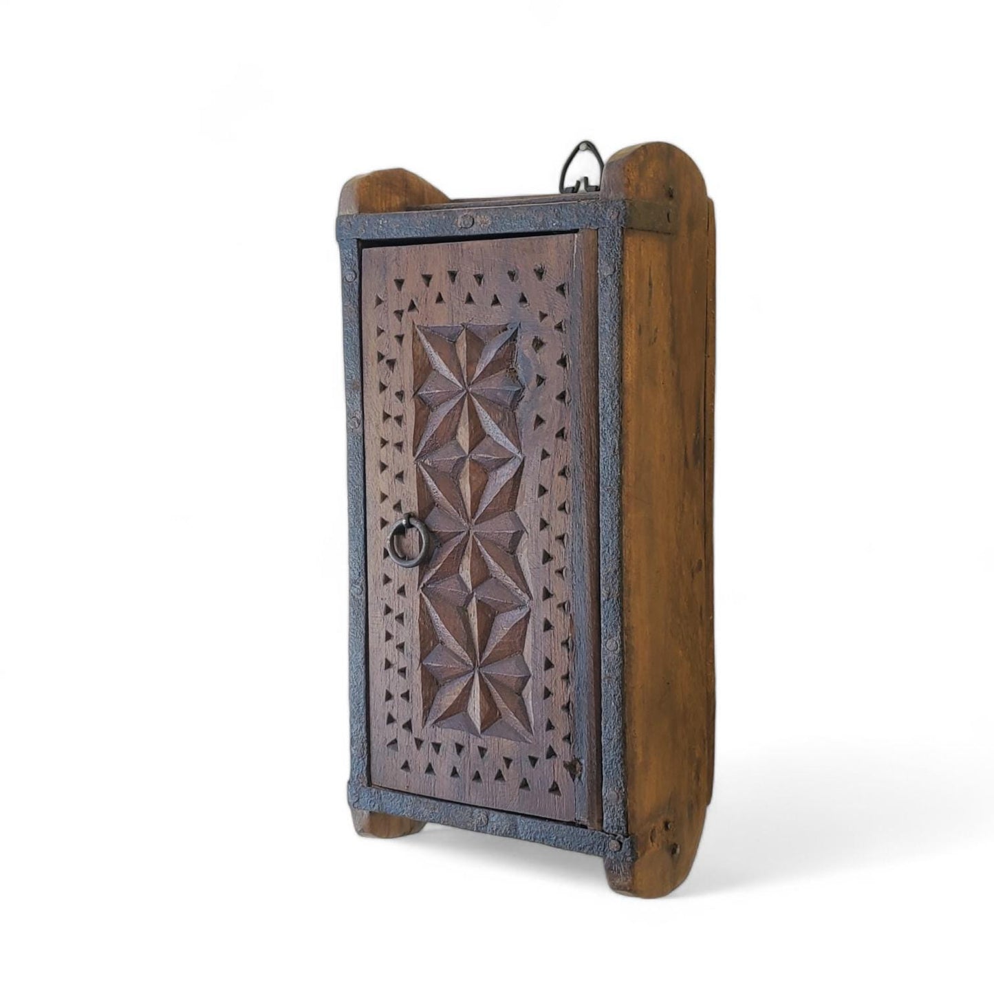 Wooden Key Holder Cabinet for Home
