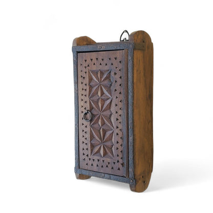 Wooden Key Holder Cabinet for Home
