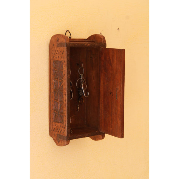Wooden Key Holder Cabinet for Home