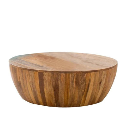 Wooden Table Handcrafted Round Coffee 10X10X10