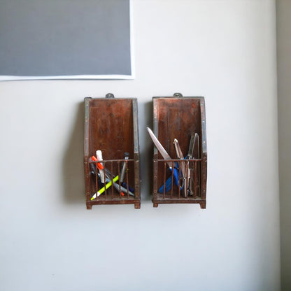 Kitchen Utensil Holder, Wooden Organizer, Wood