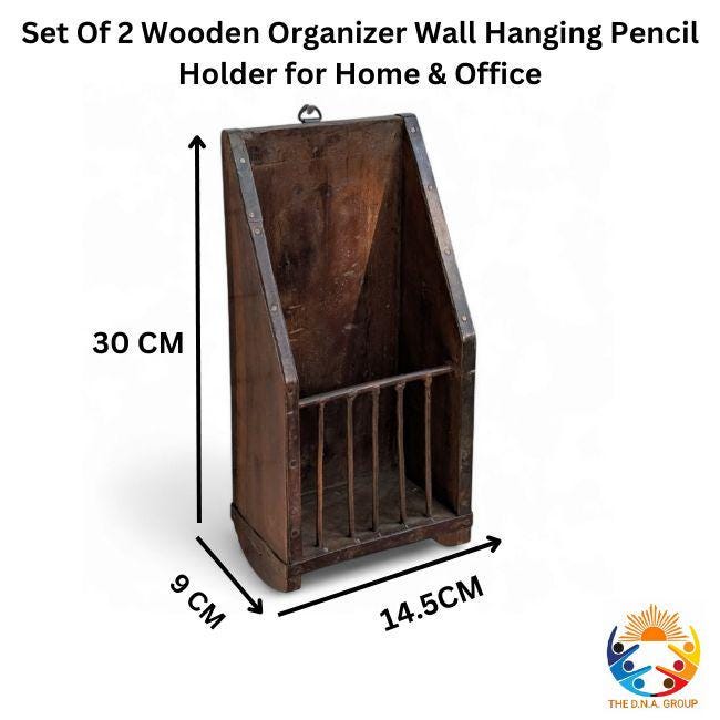 Kitchen Utensil Holder, Wooden Organizer, Wood