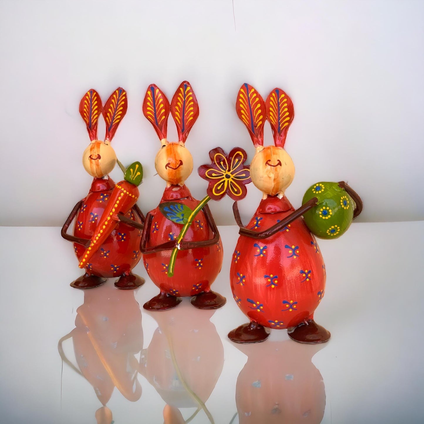 Handcrafted Indian Tribal Musician Figurines Sitting Musician