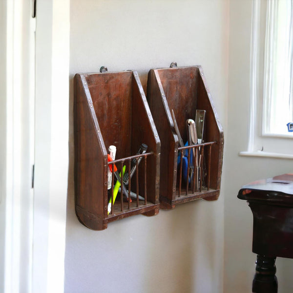 Kitchen Utensil Holder, Wooden Organizer, Wood