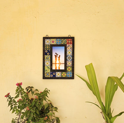 Wooden Picture Frame Handcrafted Wall Mirror