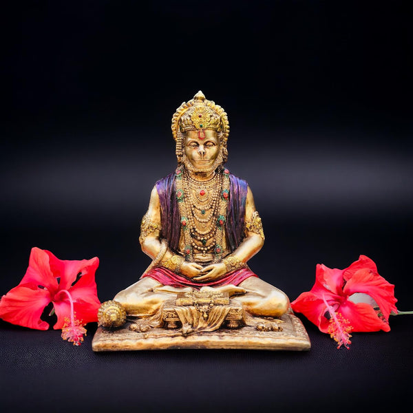 Handcrafted Resin Hanuman Ji Statue Hanuman Ji
