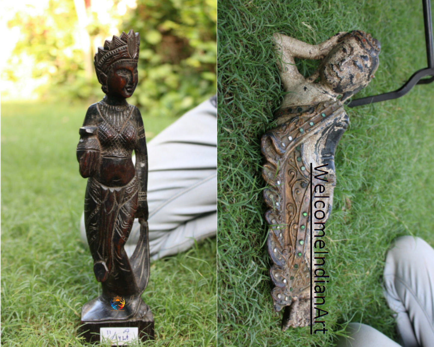 Wooden Hand Carved Statue Buddha Model 2