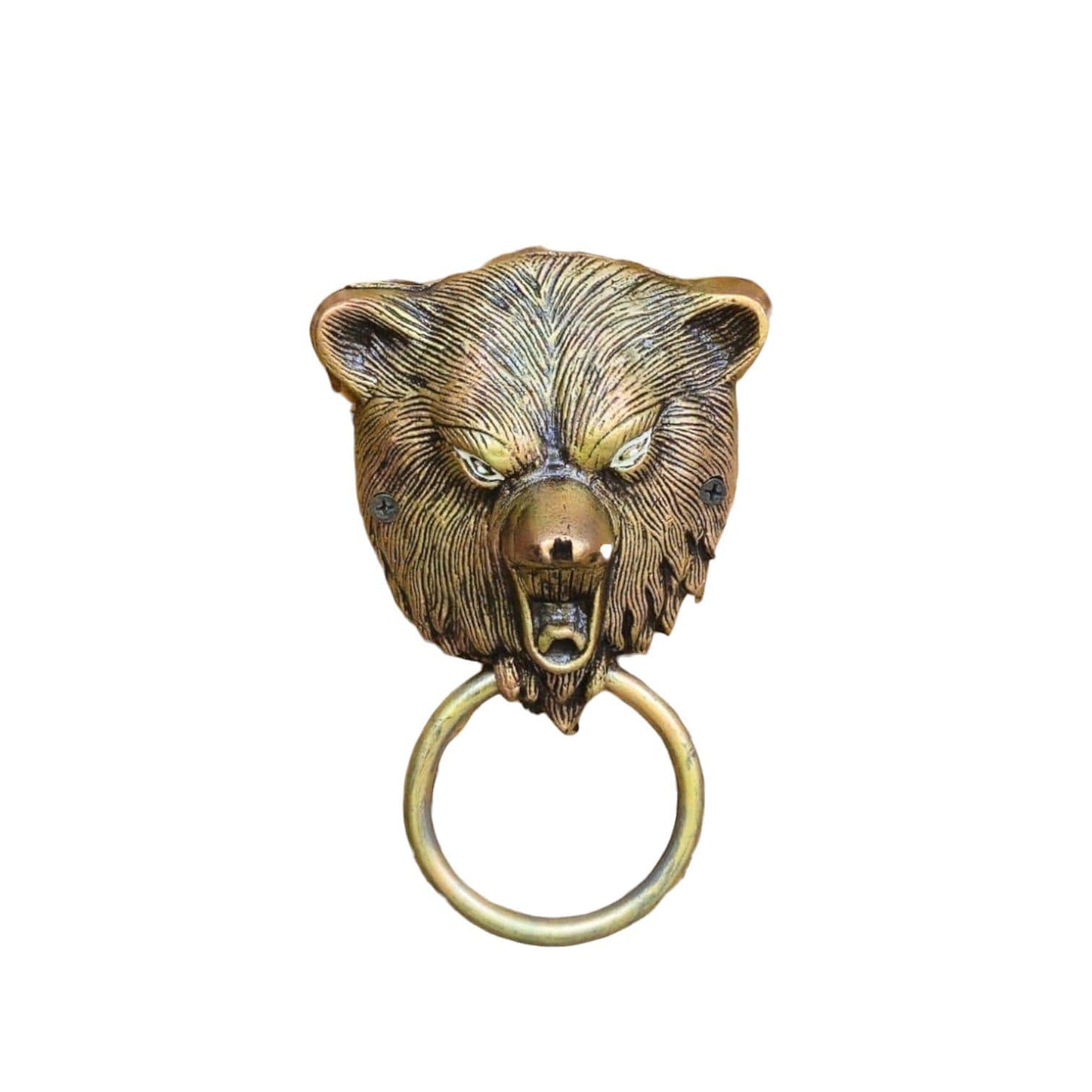 Handcrafted Metal Door Knocker, Rajasthani Turban
