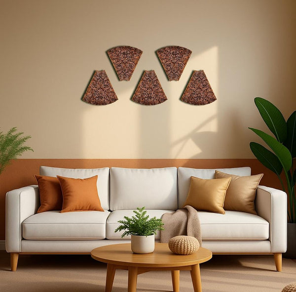 Wooden Wall Panel, Handmade Antique Wall