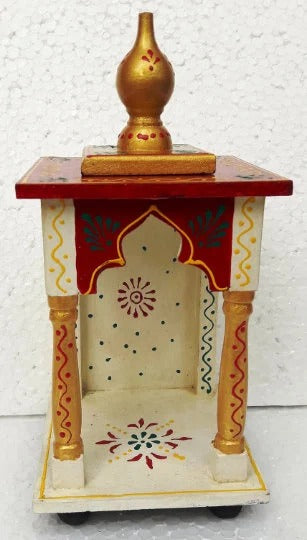 Small Compact Wooden Temple / Mandir