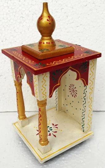 Small Compact Wooden Temple / Mandir