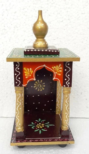 Small Compact Wooden Temple / Mandir